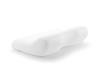 Tempur Pillow Millennium Pillow White Concave Form Fits the Nape of the Neck Thickness On Both Sides Allows for Smooth Lateral Movement Can Be Placed
