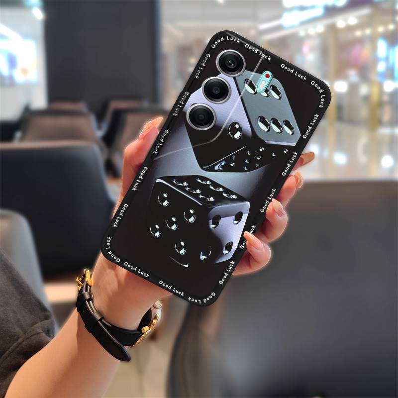 Graffiti Full Wrap Phone Case For Tecno Camon40 Pro 4G/5G/CM6/CM7 Cartoon Dirt-resistant TPU Silicone Phone Protector
