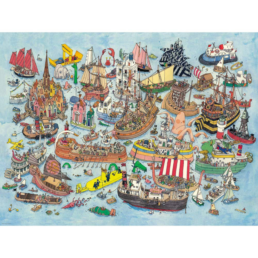 1500 Piece HEYE Puzzle 29891 Mattias Regatta Adolfsson