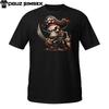 Angry Pirate Skeleton T-Shirt | Halloween Skull Buccaneer Tee Unisex Shirt