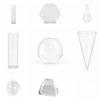 Vase Hydroponic Plant Holder Irregular Shape Wall Decoration  Office Decoration
