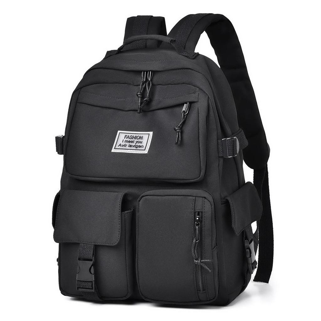 Школьный рюкзак для девочек в корейском стиле: Простой, модный, вместительный рюкзак для учеников младших и старших классов средней школы.