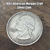 1865 США Морган Оригинальная Серебряная Монета Медаль Liberty Eagle Альбом Копии Монет Коллекционные Монеты Вызов Монеты Рождественские Подарки