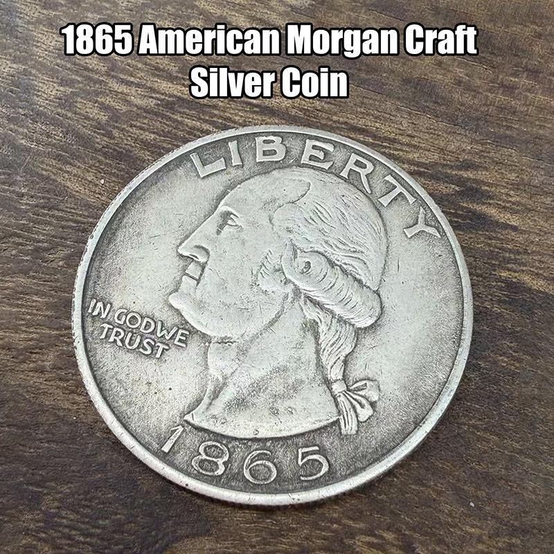 1865 США Морган Оригинальная Серебряная Монета Медаль Liberty Eagle Альбом Копии Монет Коллекционные Монеты Вызов Монеты Рождественские Подарки