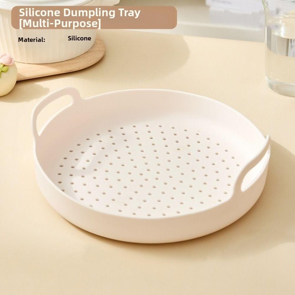 Oil-resistant Silicone Steamer Basket Heat Resistant Food Steamer Pad Stuffed Bun
