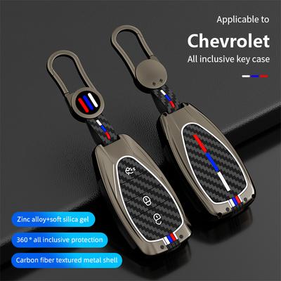 Чехол-держатель для ключа автомобиля для Chevrolet Onix Equino Orlando Cruze Spark Sonic Camaro Volt Bolt Trax Malibu Blazer Traverse