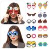 Funny Sunglasses Big Frame Ice Cream Pineapple Sun Glasses Women Holiday Celebration Party Decorative Eyeglasses Selfie Props