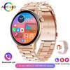 2024 NFC Smart Watch Women 390*390 Screen GPS Movement Track Sport Watches Women Magnetic Charging Bluetooth Call ECG Smartwatch