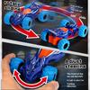 Children's Rapid Dump Truck With Dragon Head Twist Rear Pull Double-Sided Vehicle Inertia Anti Fall Model Boys' Toy Car
