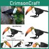 Wild Animal Big Billed Bird Ramphastos Toco Model For Kids Educational Toys