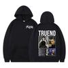 Rapper Trueno Album Tour Merch Hoodie Men's Women Harajuku Long-sleeved Hip-hop Autumn Winter Loose Casual Oversized Pullover