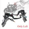 Left Side CNC 19 RCS Motorcycle Brake Master Cylinder Cable Clutch Radial Brake Pump 22mm Universal For Honda Yamaha Kawasaki Suzuki