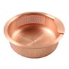 Talea Drain Garbage Shallow Drain Garbage Stainless Steel Copper QS729C0003 13.5cm Disposal, Disposal, Plated,