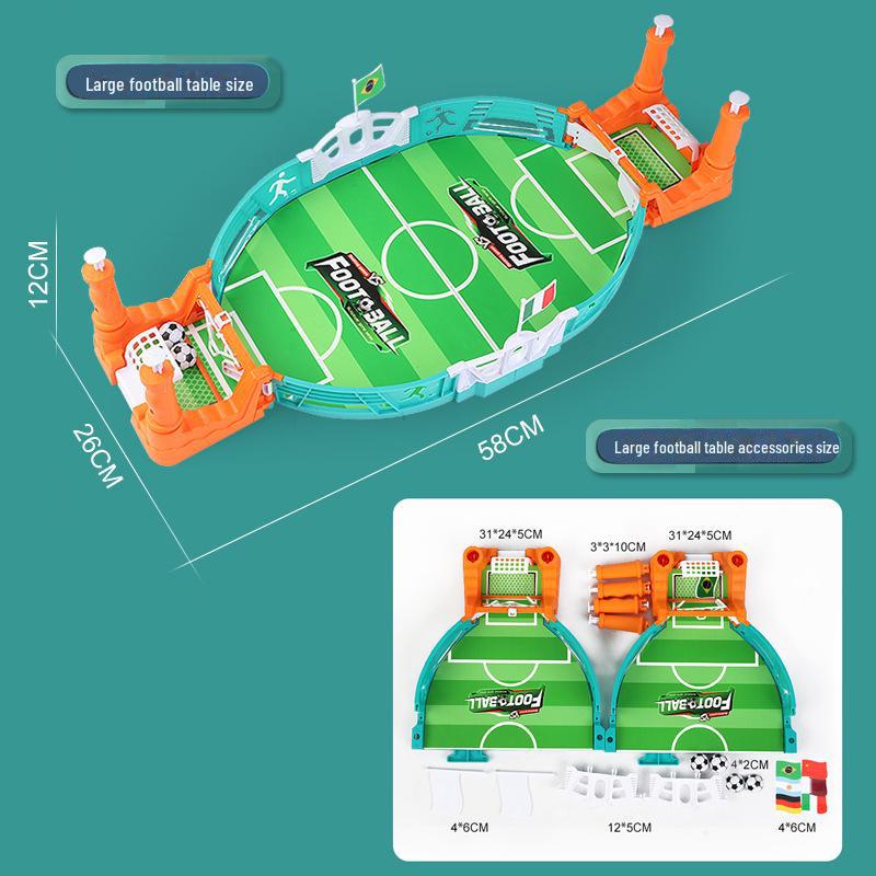 Детская развивающая настольная игра «Двойной футбольный бой»