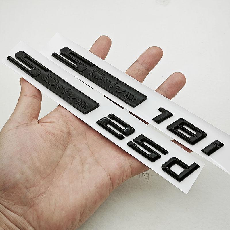 For BMW Z4 E85 E89 G29 Badge Logo SDrive18i 25d Rear Trunk Emblem Side Fender ABS Car Sticker Decals Auto Exterior Accessories uo2