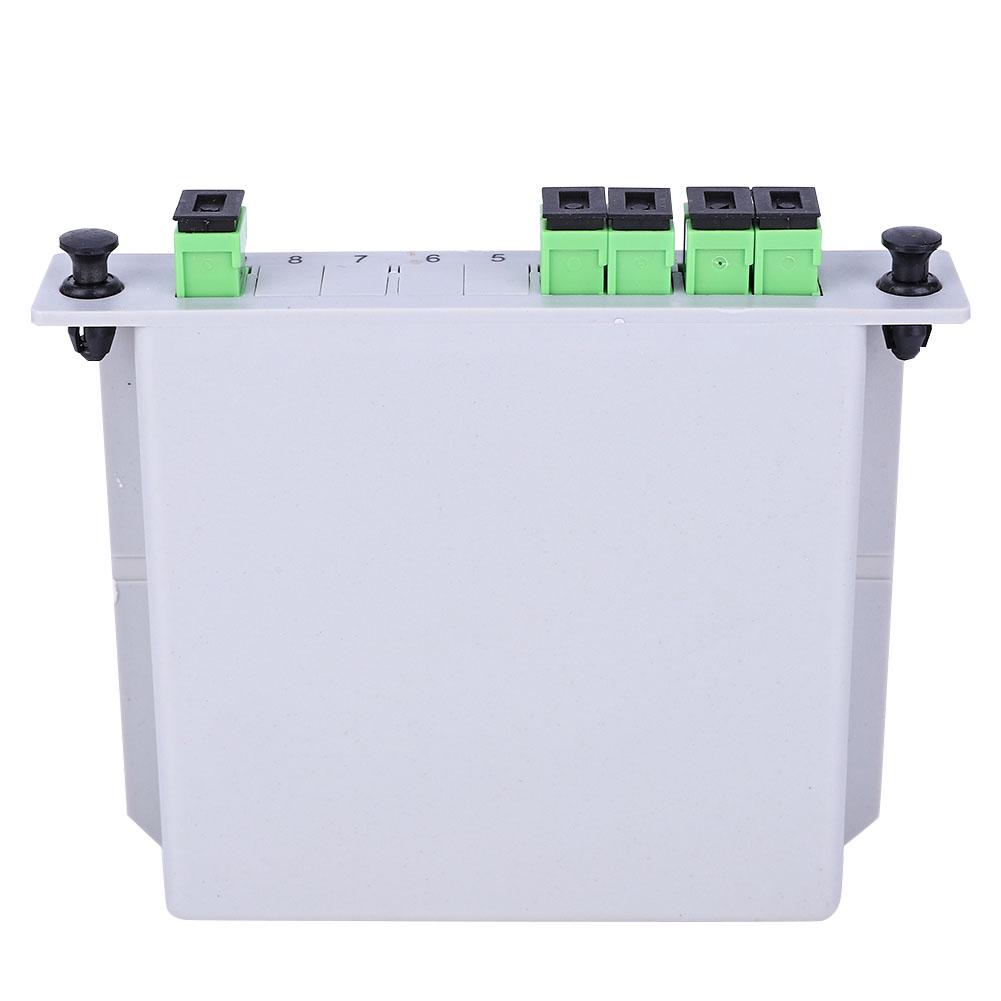 Оптический разветвитель 1x4 SC-APC Одномодовый PLC Модуль разветвителя оптического волокна