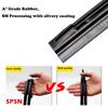 2Pcs Rubber Refills For Front Windshield Hybrid Wiper Blade 14" 16" 18" 20" 22" 24" 26" Car Accessories Soft Replacement