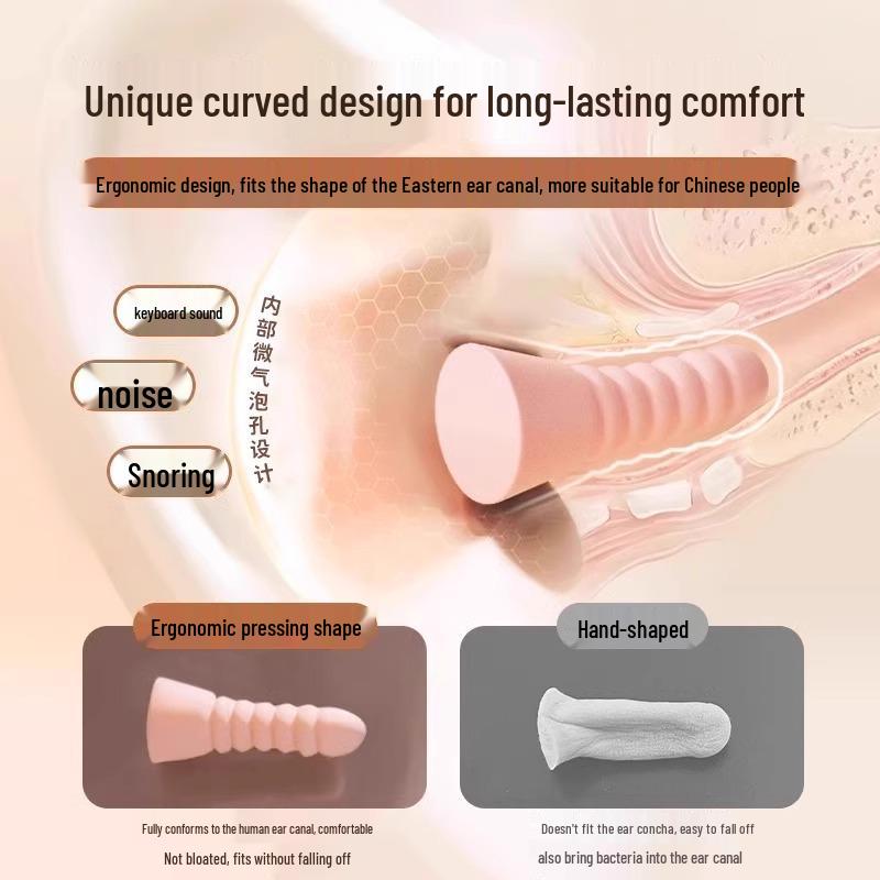 Эксклюзивно для новичков: Беруши для сна, учебы и храпа с шумоподавлением