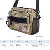 Сумка-пояс AbuGarcia Angler Hip Bag размера L с покрытием черного цвета