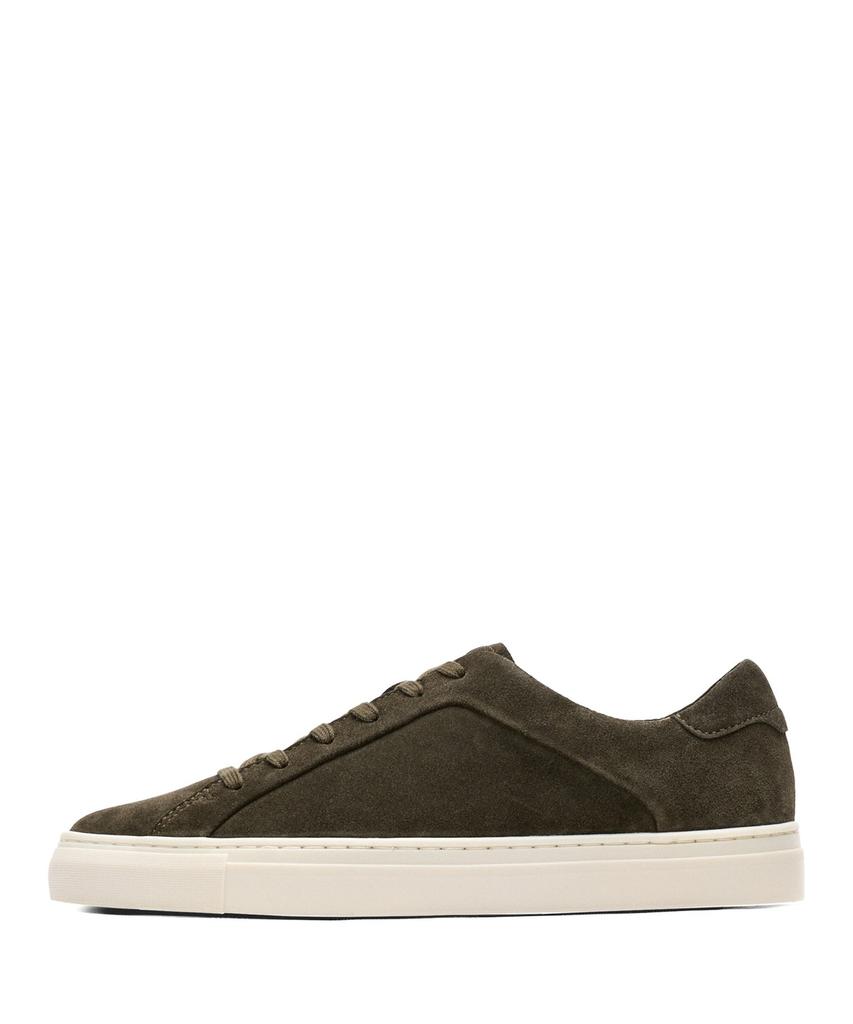 Massimo Dutti Leather Platform Sneakers