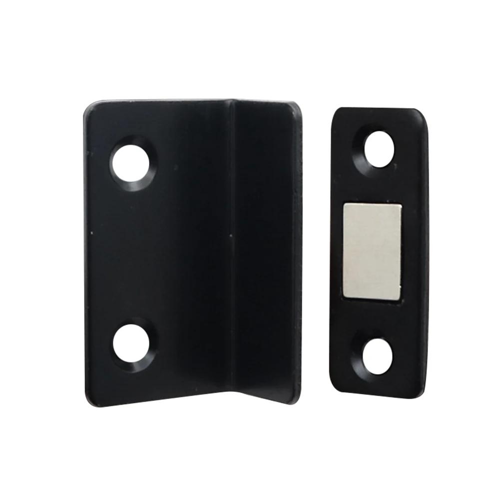 1-10 шт. Сильные магнитные защелки для шкафа, магнитные дверные упоры, скрытый доводчик для двери с винтом для шкафа, мебельная фурнитура