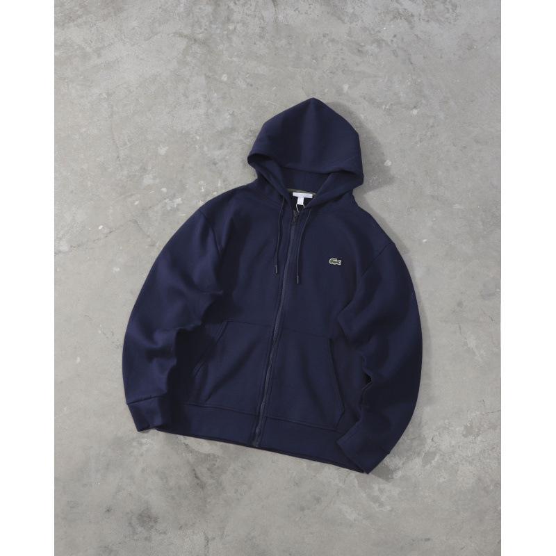 Six-Color Little Fish Embroidered Cotton Unisex Hoodie - Casual Loose Fit