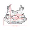 Крышка масляного бака мотоцикла, защитная крышка для HONDA CB650R CBR650R, чехол для ключа зажигания CB CBR