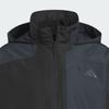 adidas Мужская ветрозащитная теплая вязаная куртка с капюшоном и длинным рукавом KF0642