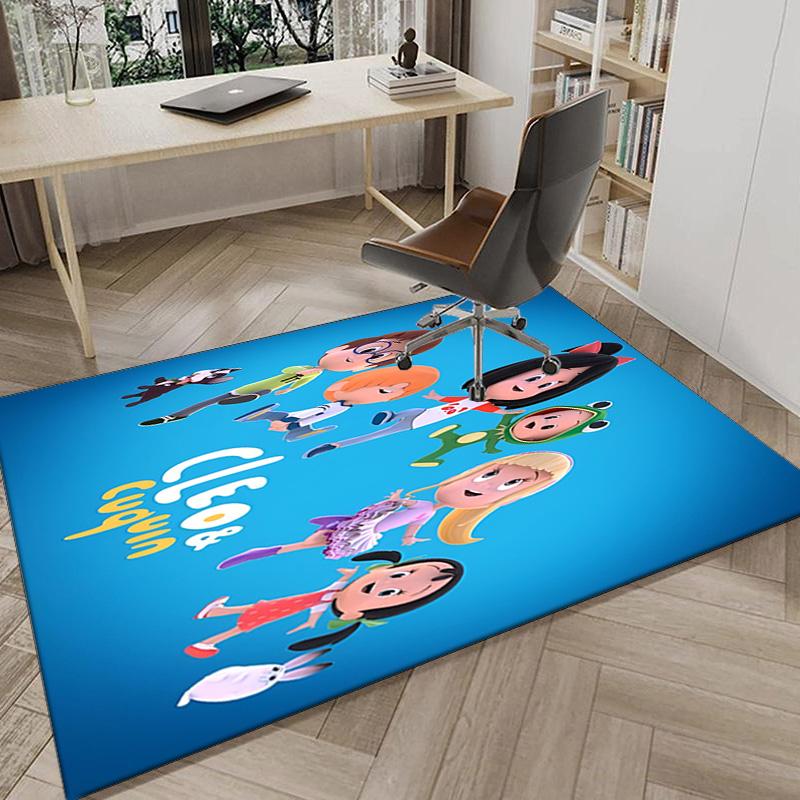 Cleo And Cuquin Area Rug Office rug, Chair Rug, Decor Carpet Livingroom bedroom Mat, Large Size Fan gifts Christmas gifts