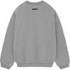 Fear of God Мужские топы Essentials из флиса с круглым вырезом, темно-меланжевые, серые 192BT246261F