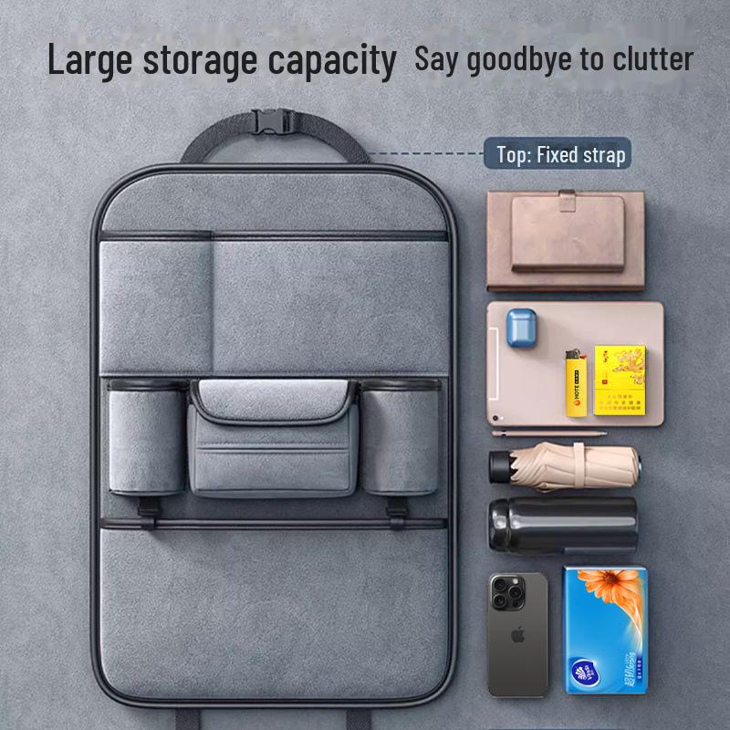 Органайзер для спинки сиденья автомобиля - практичная подвесная сумка для хранения