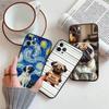 Cute Pug Dog Case for Samsung M55 M35 M15 A02 A05S A05 A06 A15 A12 A13 A10 A16 A20 A22 A24 A25 A30 A31 A32 A33 A35 A42 A50