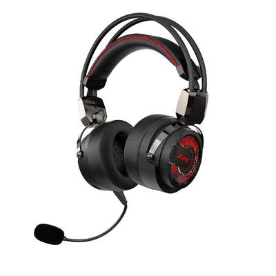 XPG PRECOG Gaming Высокое разрешение Виртуальный объемный звук Шумоподавление USB C Аудиоконтрольная коробка Официальная прямая 2 года гарантии Гарнитура, Наушники,