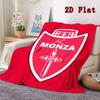 Monza 2D Flat Pattern Flannel Blanket High quality All Seasons Warmth and Comfort Perfect for Christmas Gifts.