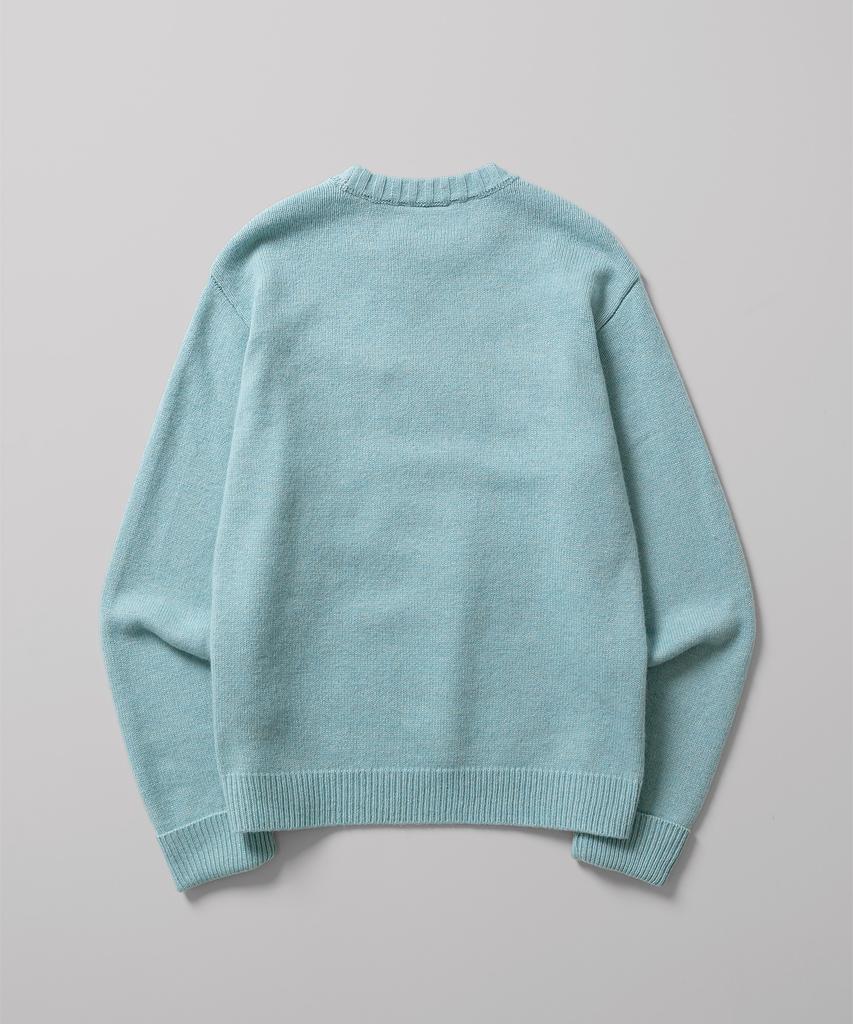DICKIES Tree Logo Pullover Knit Skyblue