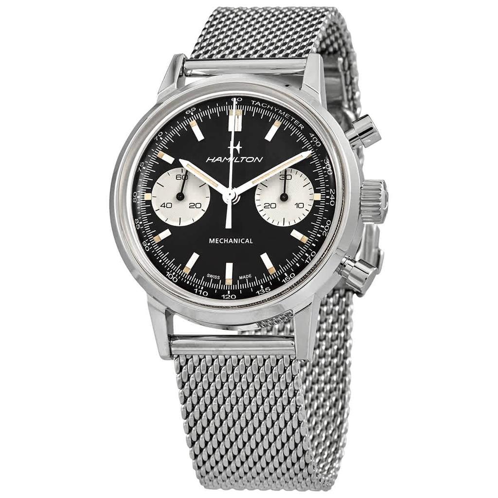 Часы HAMILTON Chronograph H 40 мм с ручным заводом H38429130 [Hamilton] Intra-Matic мужские [Товар]