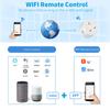 Tuya WiFi 16A UK Smart Plug Мини-умная розетка Дистанционное голосовое управление с монитором энергопотребления Таймер Умный дом Google Home Alexa