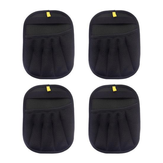 Перчатки для удаления шерсти домашних животных Электростатическое удаление шерсти кошек и собак для мебели, автомобильных сидений, диванов, двухсторонние перчатки для ухода за шерстью для мытья и удаления линьки