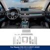Для Mazda CX-5 CX5 2017-2024 Защитная пленка для салона TPU Антицарапающая наклейка Панель приборов Навигация GPS Прозрачные аксессуары