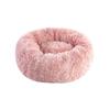 Pet Bed Thick Plush Round Pet Nest Cushion Comfortable Kennel Winter Warm Long Plush Super Soft Sleeping Bag Lounger Cat House