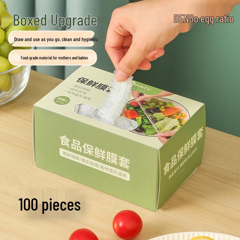 Одноразовые эластичные крышки для хранения продуктов