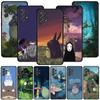 Totoro Cover For Samsung Galaxy A51 A71 A41 A31 A11 A01 A72 A52 A42 A32 A22 A21s A02s A12 A02 Silicone Case Black Shell