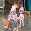 16-дюймовая виниловая кукла American Girl, мультяшная подмигивающая кукла, наряжалка, кукла-симулятор, детские игрушки оптом