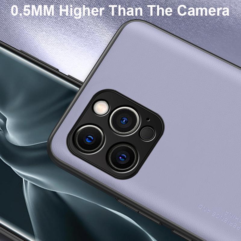 Роскошный кожаный чехол для iPhone 12 Mini 11 12 13 Pro Max, матовый чехол для iPhone X XR XS Max 7 8 Plus SE 2020 Coque