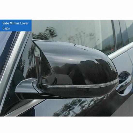 For BMW X5 F15 X6 F16 28i 35i 14-18 Carbon Fiber M Style Side Mirror Cover Caps
