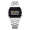 Casio B640wd 1avdf B640wd 1a Цифровые винтажные ретро публичные металлические часы
