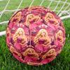 Barbie Print Size 5 Soccer Ball, Standard Match Football for Sports Game and Team Practice, Ideal Gift for Soccer Fans