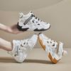 New Dad Shoes for Women In Summer Hollow Breathable Student Sports Shoes Casual Shoes Thick Sole Heightened