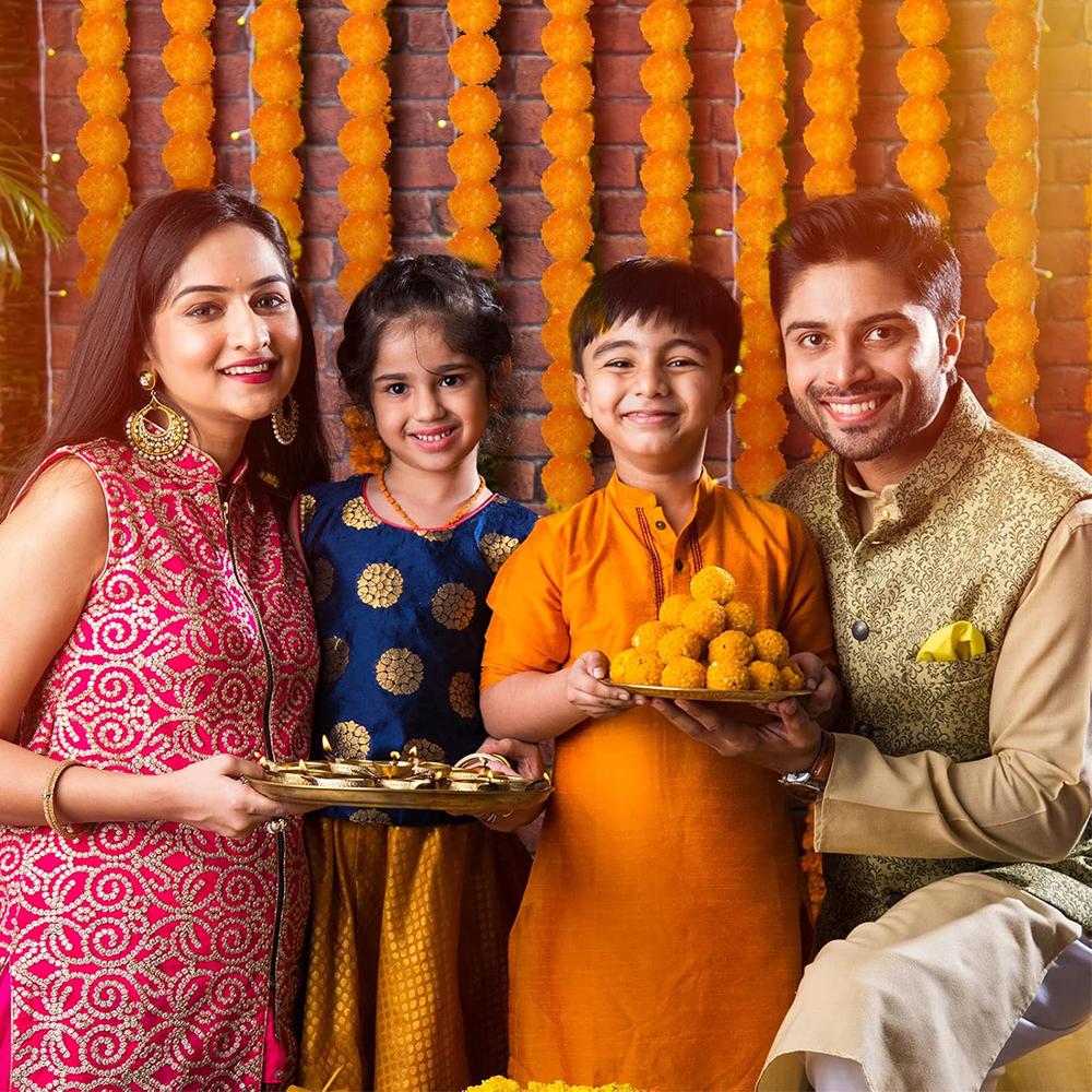 Marigold garland 6pcs