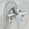 Single Handle Shower Mixer Tap 304 Stainless Steel Bathroom Faucets Wall Mounted Hot and Cold Faucet Shower Accessories